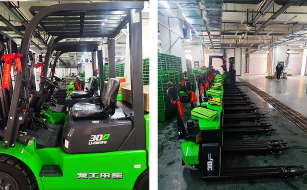 金昌恭喜力盖工程机械：成功新交付几批龙工叉车